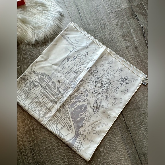 Brand new Hermes 90cm Hermes Flagship 100% silk scarf - Picture 7 of 11